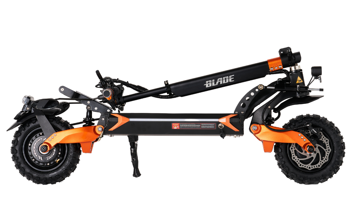 スーパーセール【20%OFF】BLADE GTⅡ 電動キックボード 500W×2 オフロードタイヤ(公道走行可能 / 原付二種)
