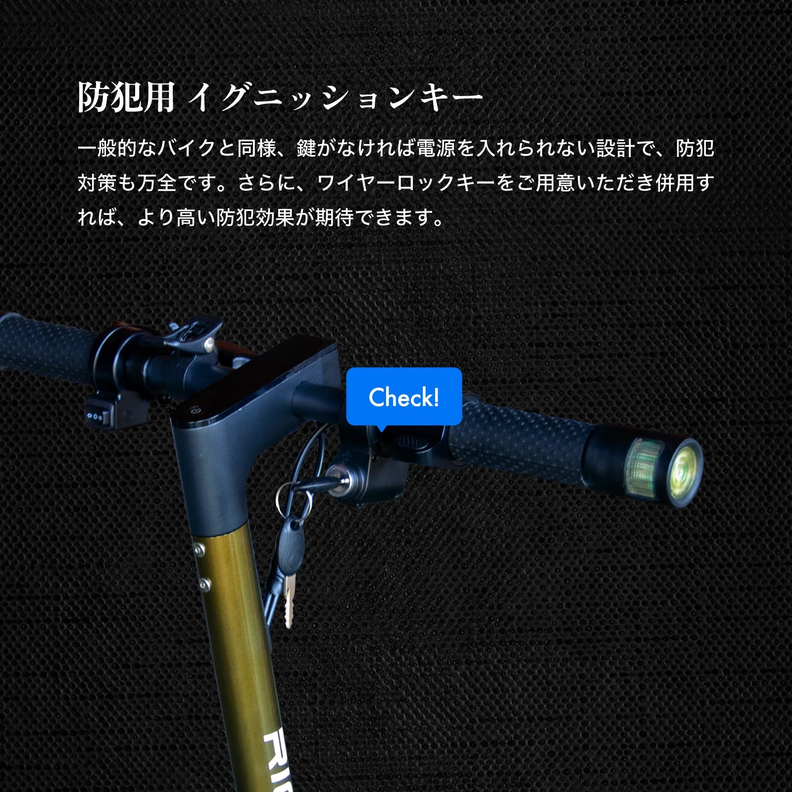 RICHBIT ES2 Pro★特定小型原付 電動キックボード (免許不要・公道/歩道走行可能 )