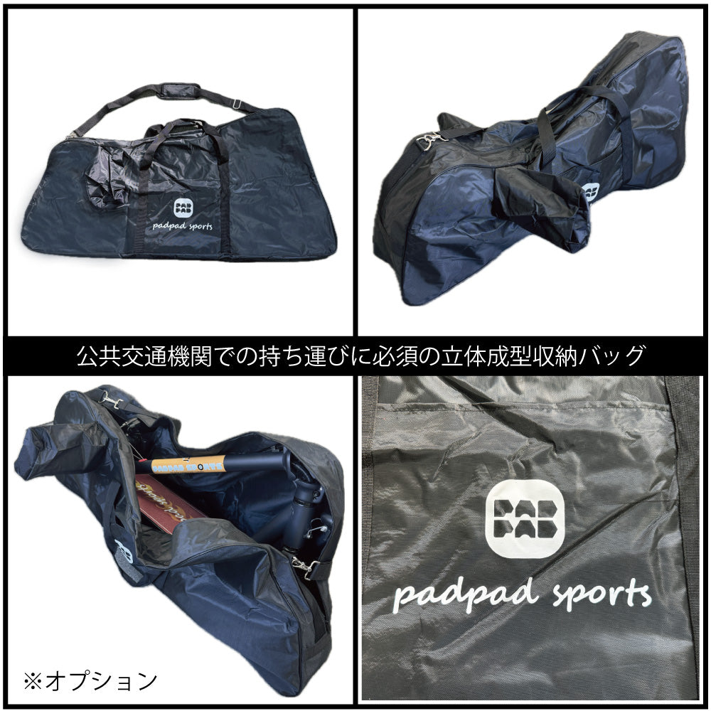 PADPAD SPORTS:J-STEP NS-K500W ★特定小型原付│オプションあり│電動キックボード(免許不要・公道/歩道走行可能)