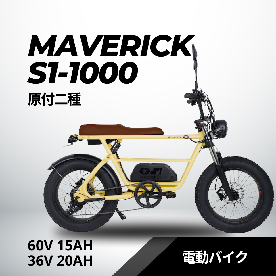 MAVERICK S1-1000(原付二種)電動バイク【マーベリック】