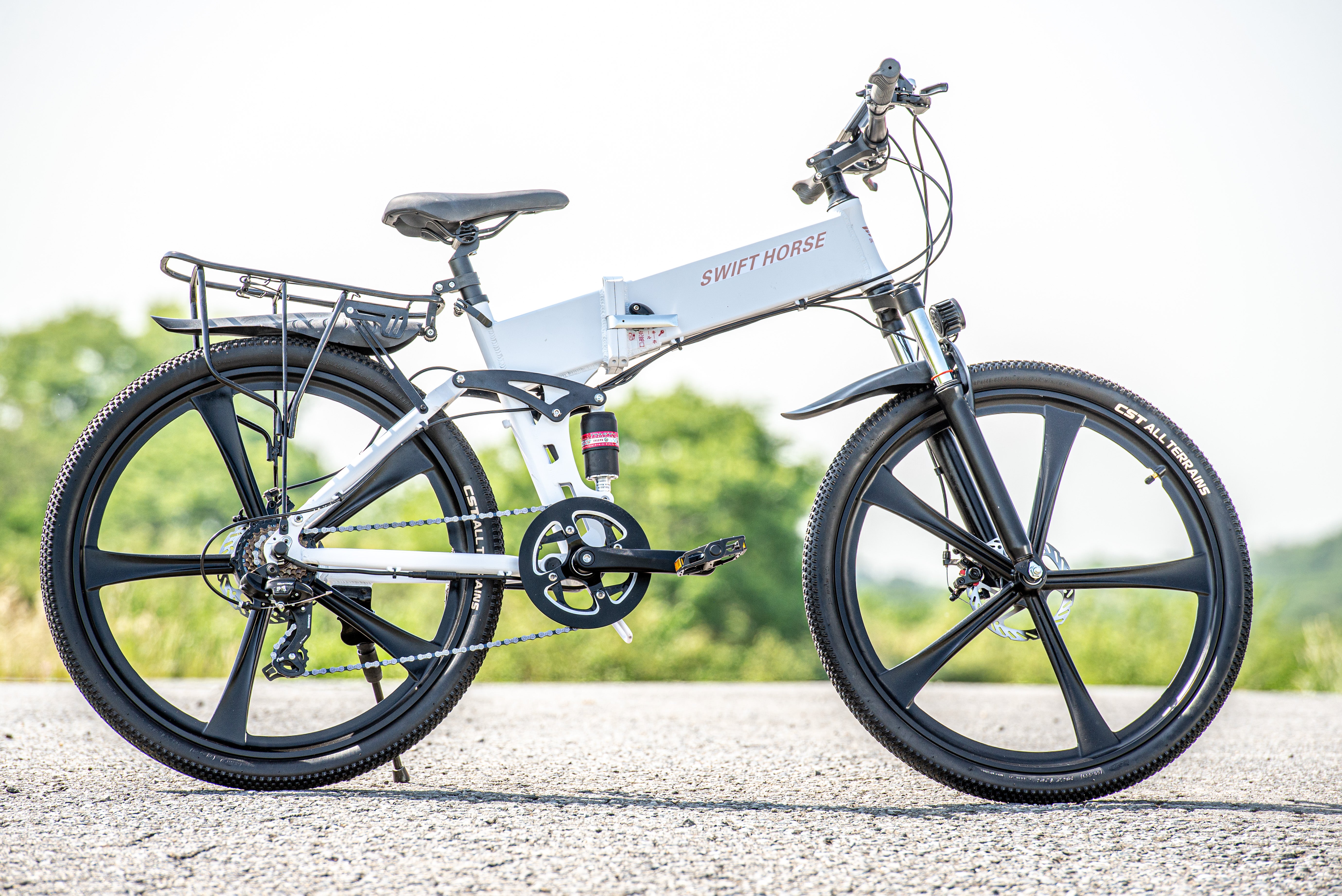 折り畳み式マウンテンバイク×電動アシスト自転車 SWIFT HORSE2【型式認定あり】