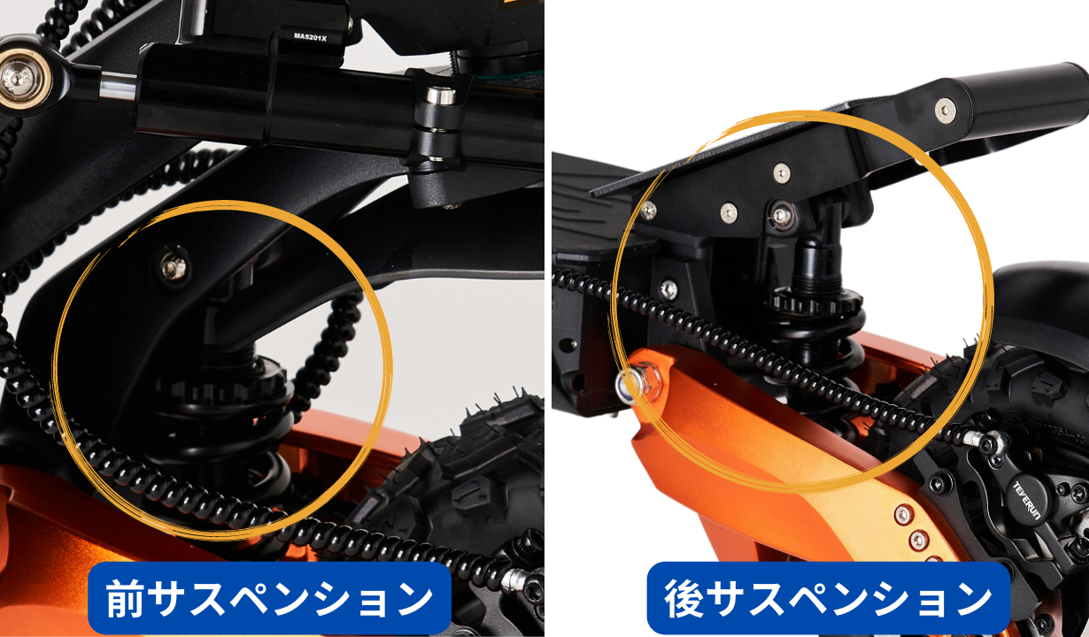 スーパーセール【20%OFF】BLADE GTⅡ 電動キックボード 500W×2 オフロードタイヤ(公道走行可能 / 原付二種)