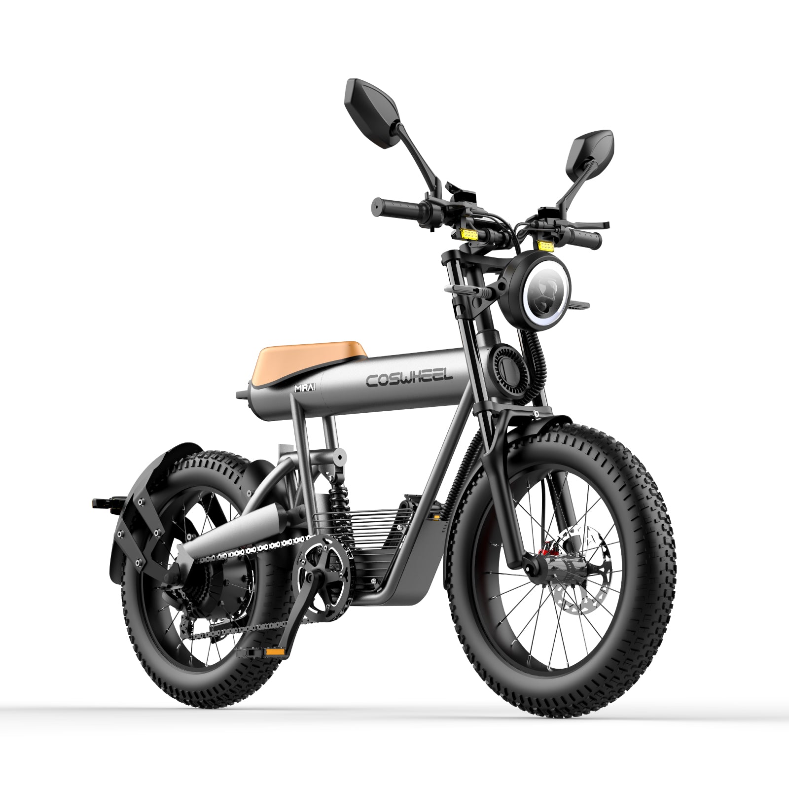 2025 NEW MIRAI S 電動バイク│500W│COSWHEEL (公道走行可能 / 原付一種モデル)