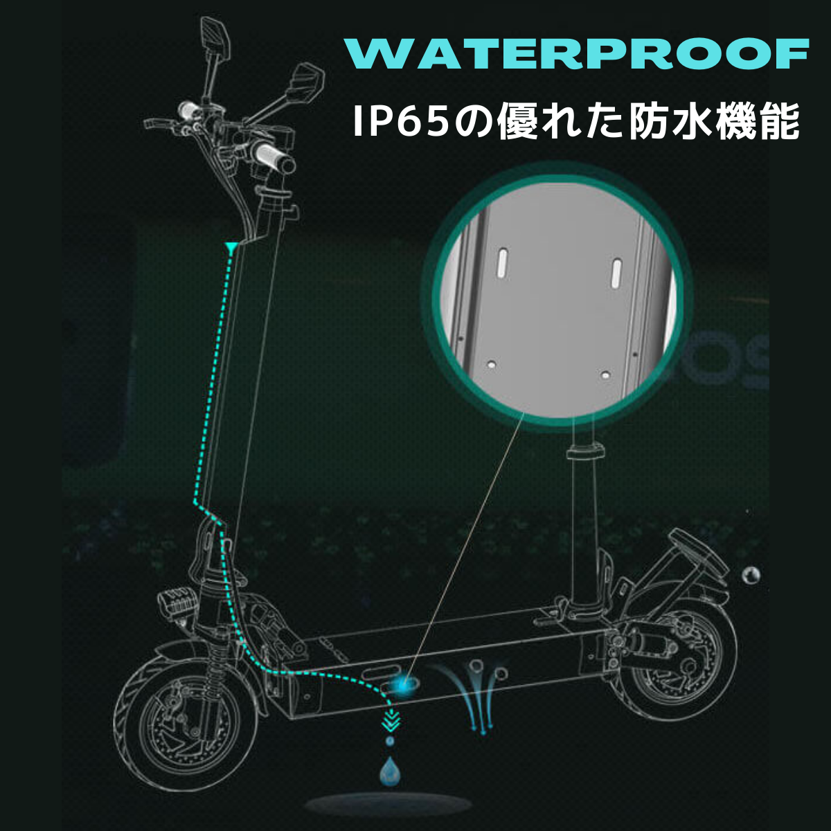 電動キックボード COSWHEEL MIRAI T(公道走行可能 / 原付一種)全6色