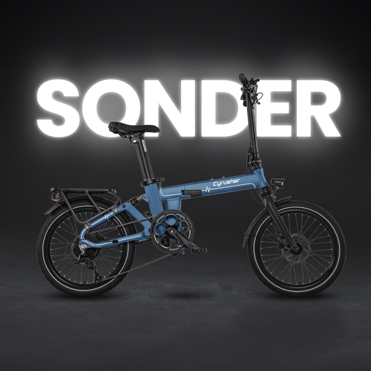 予約特典あり【11月末入荷予定】Cyrusher Sonder 折りたたみ電動アシスト自転車★試乗可能