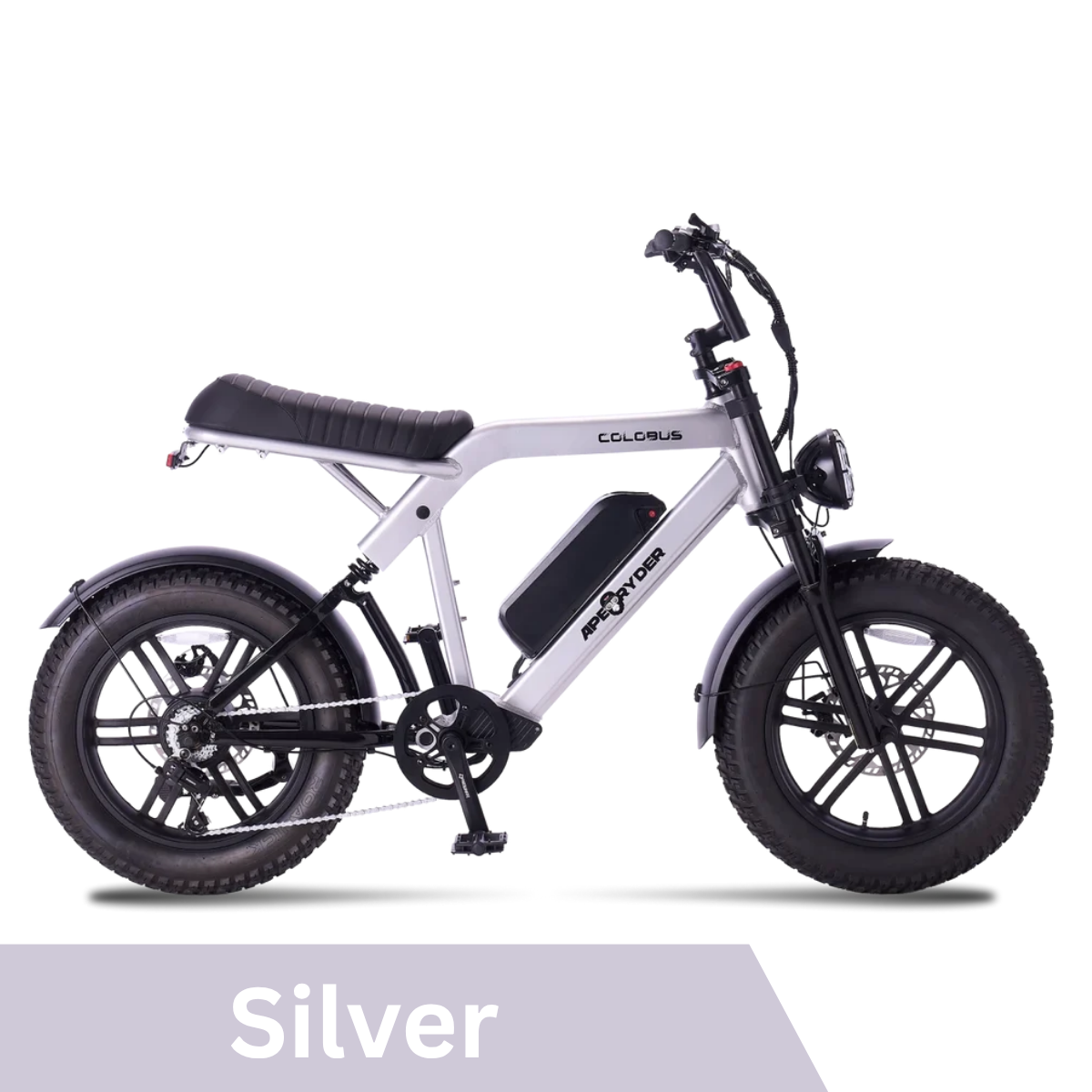 APE RYDER COLOBUS 500W 電動アシスト自転車 ファットタイヤ│店舗受取限定