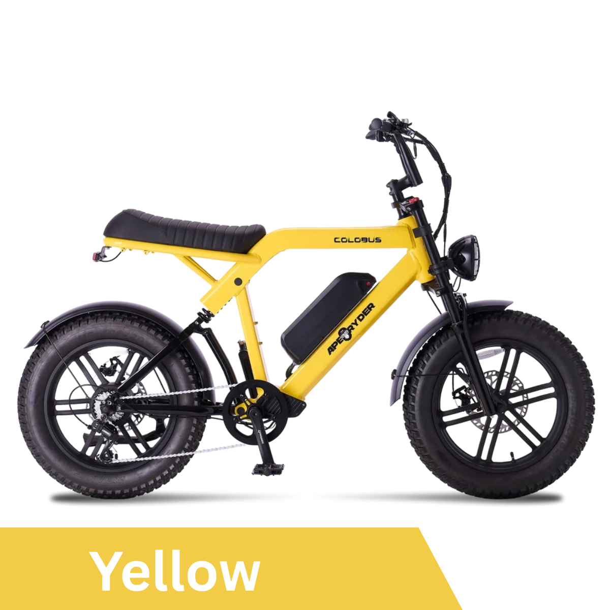 APE RYDER COLOBUS 500W 電動アシスト自転車 ファットタイヤ│店舗受取限定