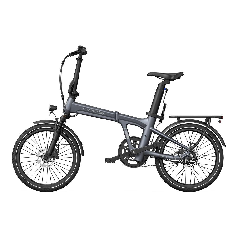 ADO　AIR20　PROグレー折り畳み電動アシスト自転車 ADO Air20 PRO ☆ 自動変速機能搭載 折りたたみ 電動アシスト自転車