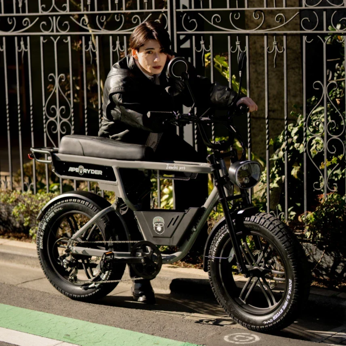 APE RYDER JAMBO PRO 500W 電動アシスト自転車 ファットタイヤ│店舗受取限定