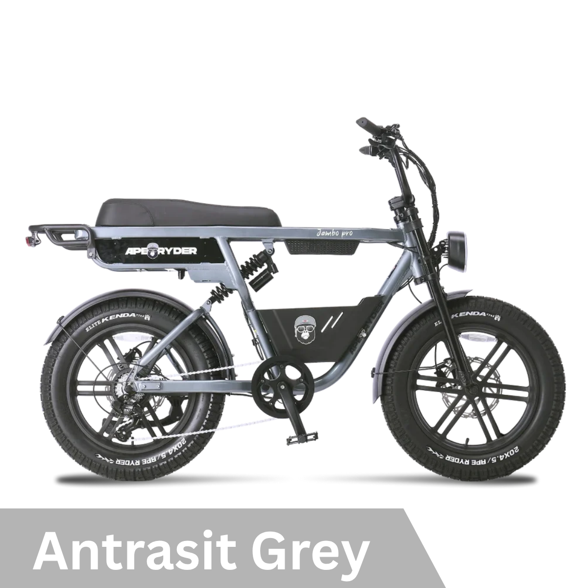 APE RYDER JAMBO PRO 500W 電動アシスト自転車 ファットタイヤ│店舗受取限定