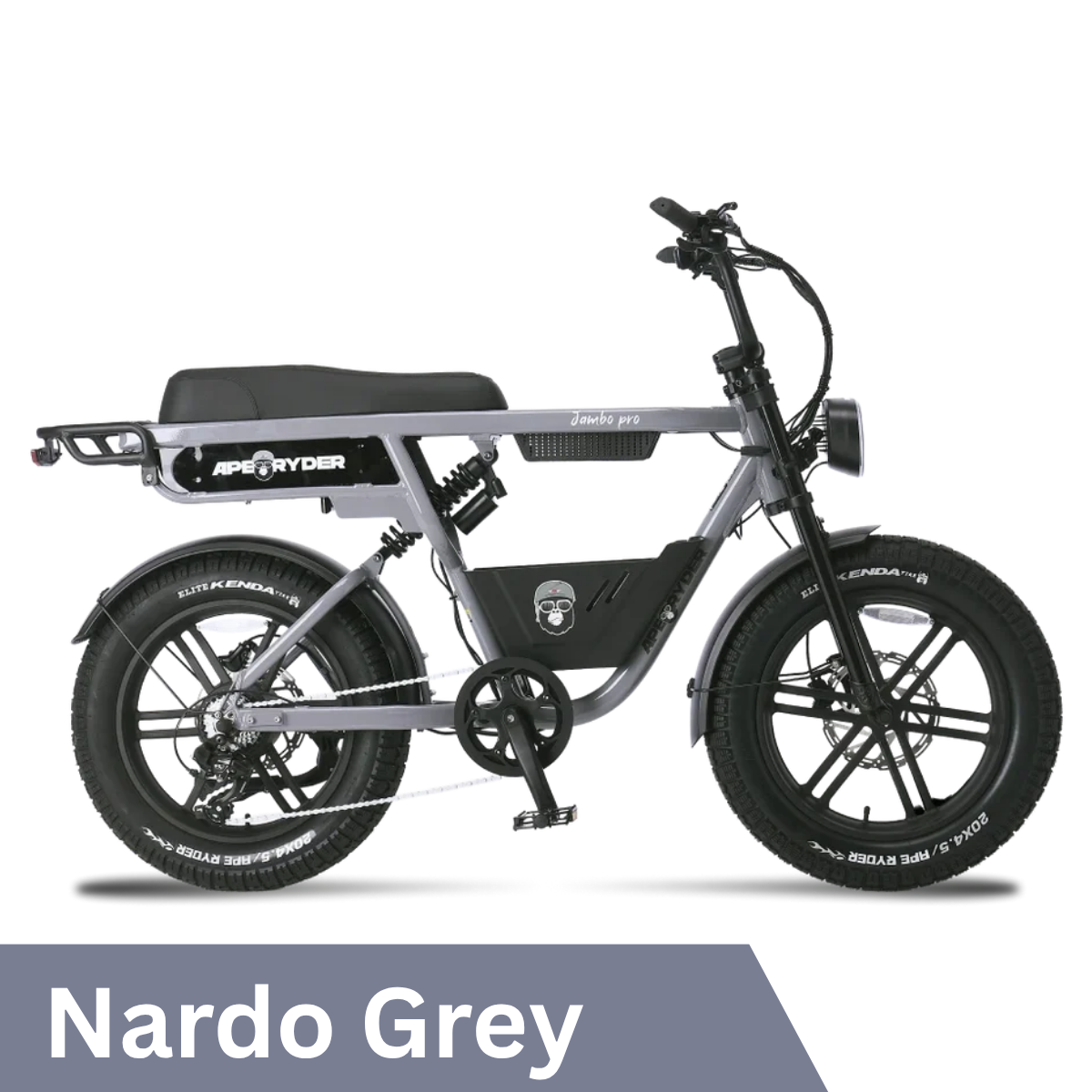 APE RYDER JAMBO PRO 500W 電動アシスト自転車 ファットタイヤ│店舗受取限定