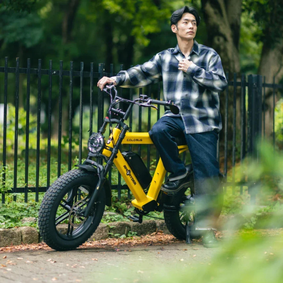 APE RYDER COLOBUS 500W 電動アシスト自転車 ファットタイヤ│店舗受取限定