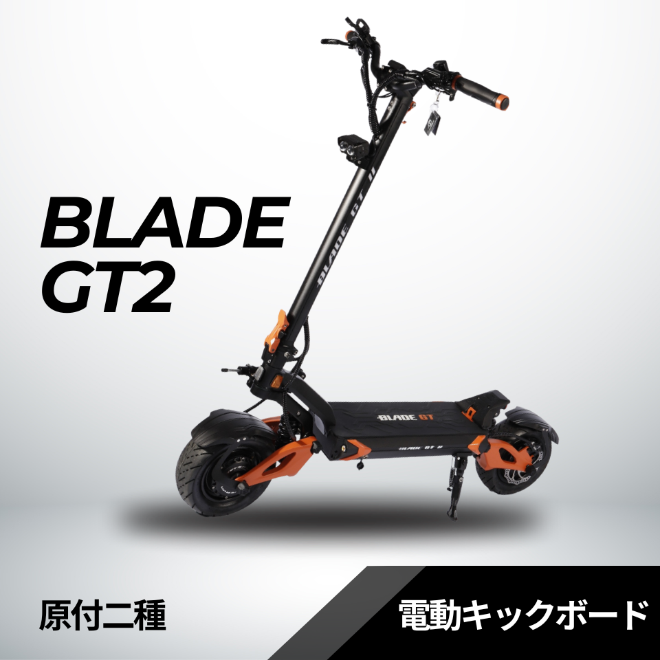 BLADE GTⅡ 電動キックボード  500W×2 ノーマルタイヤ（公道走行可能 / 原付二種）