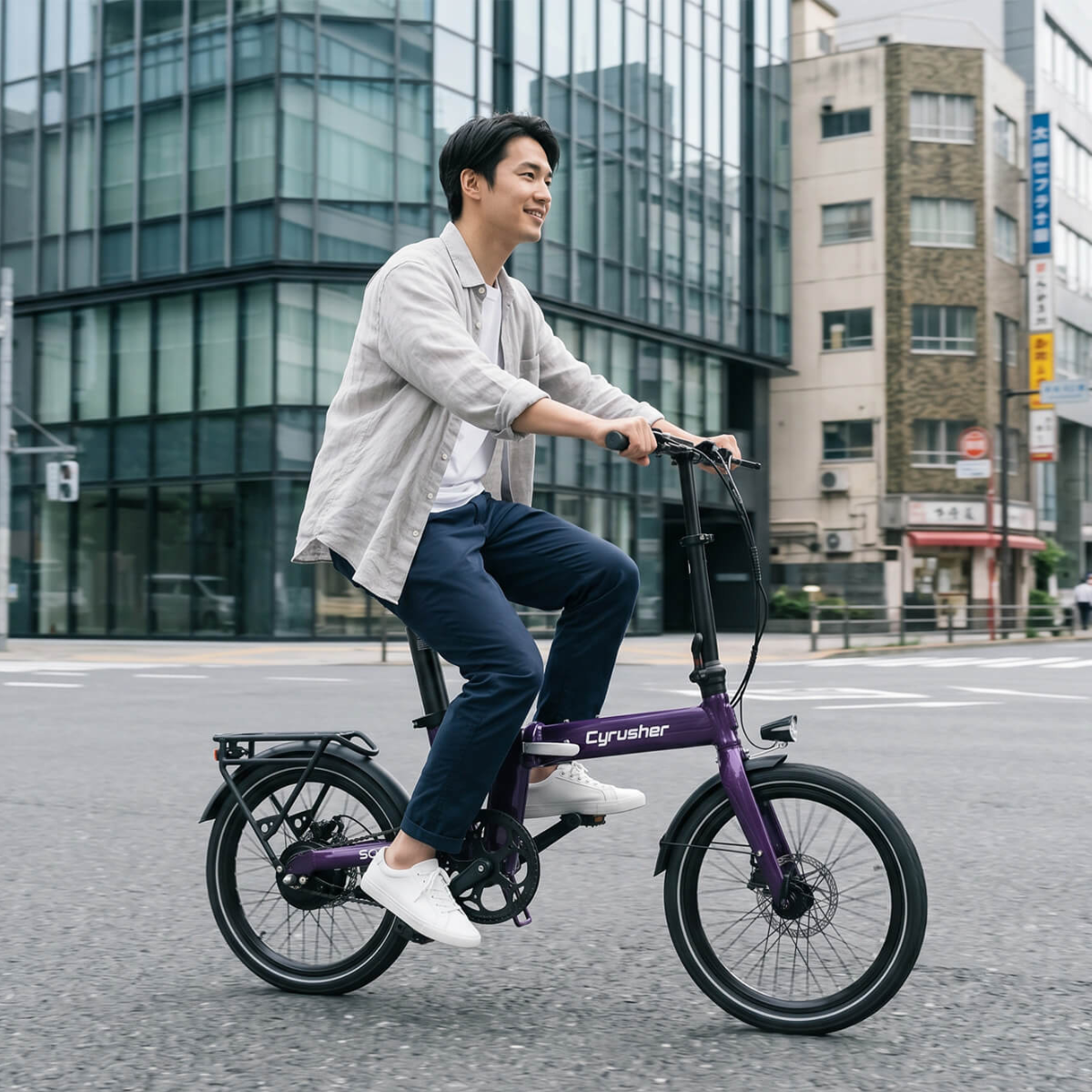 Cyrusher SORA 折りたたみ電動アシスト自転車★試乗可能★店舗受取も大歓迎！
