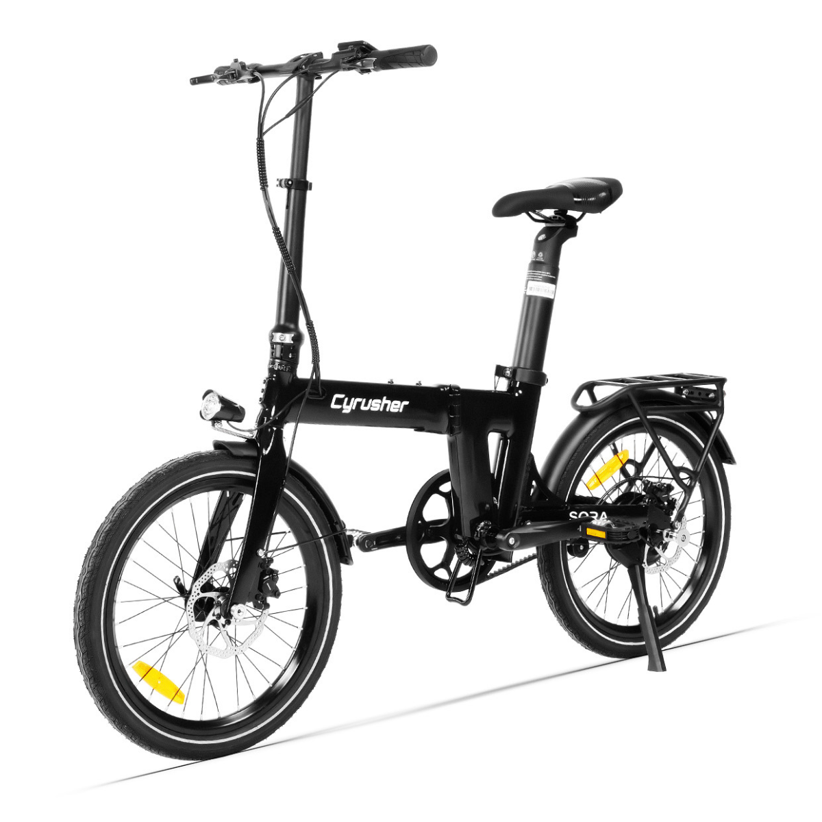 【数量限定リアバスケット無料プレゼント】Cyrusher SORA ベルトドライブ 折りたたみ電動アシスト自転車★試乗可能★店舗受取も大歓迎！