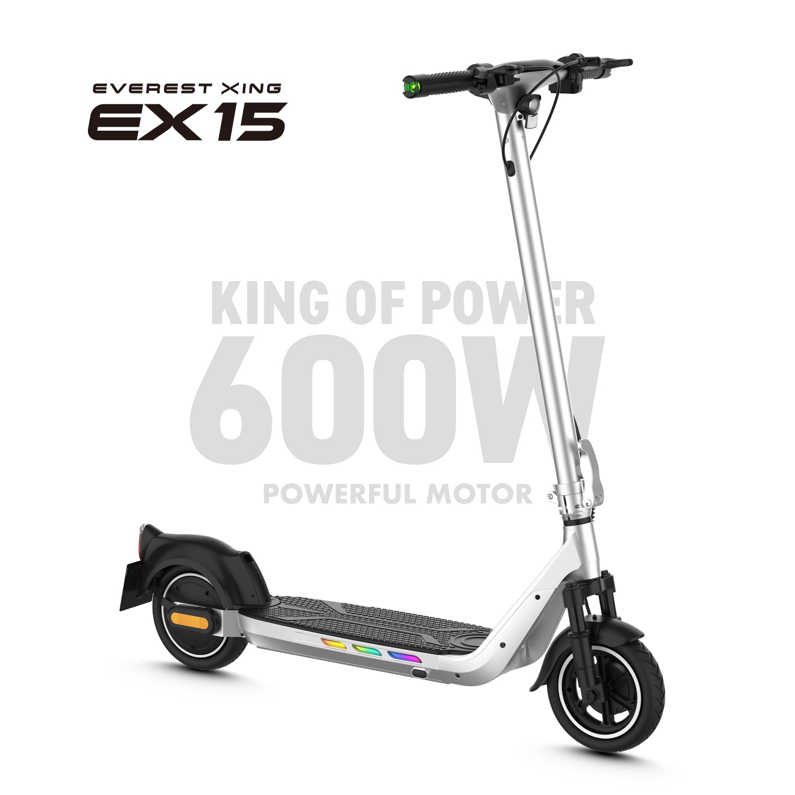 先行予約【納期11月末】EVEREST XING EX15│ 600Wモーター搭載│特定小型原付モデル│電動キックボード