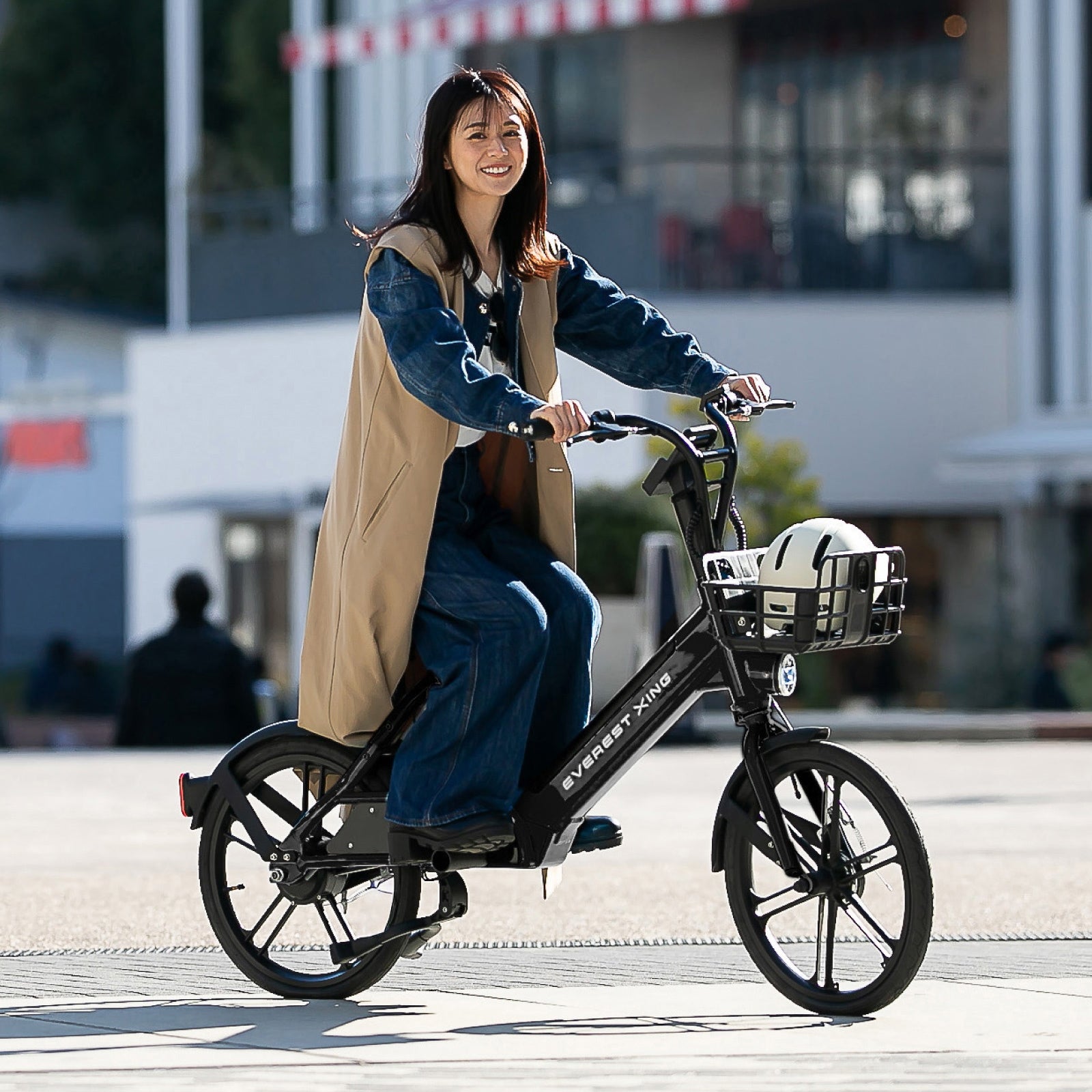 EVEREST XING CITY 特定小型原付 試乗可能 免許不要 公道走行可能 性能認定適合【数量限定 リアキャリアをプレゼント】