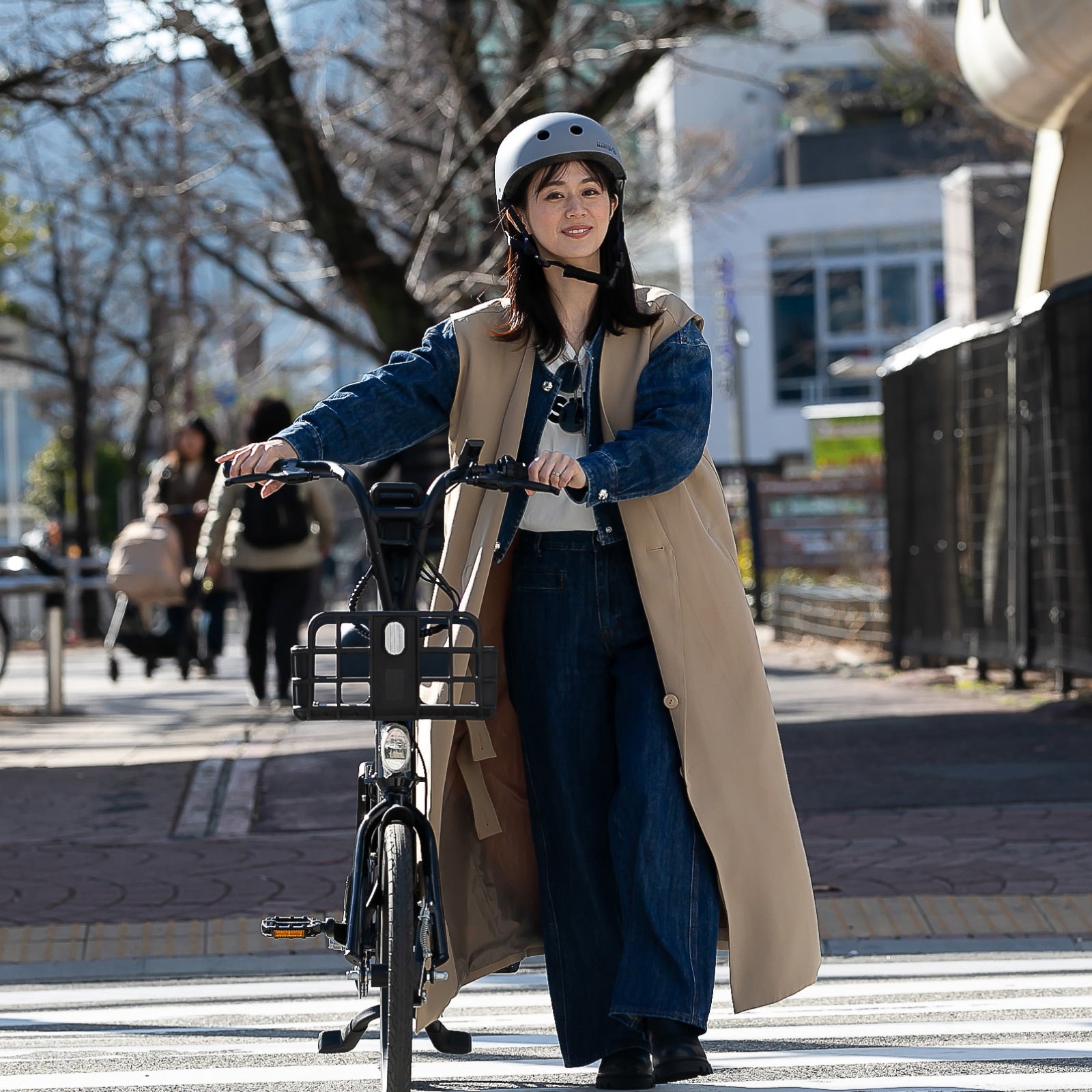 EVEREST XING CITY+ 電動アシスト自転車 子供乗せ対応 型式認定取得済み【数量限定 リアキャリアをプレゼント】