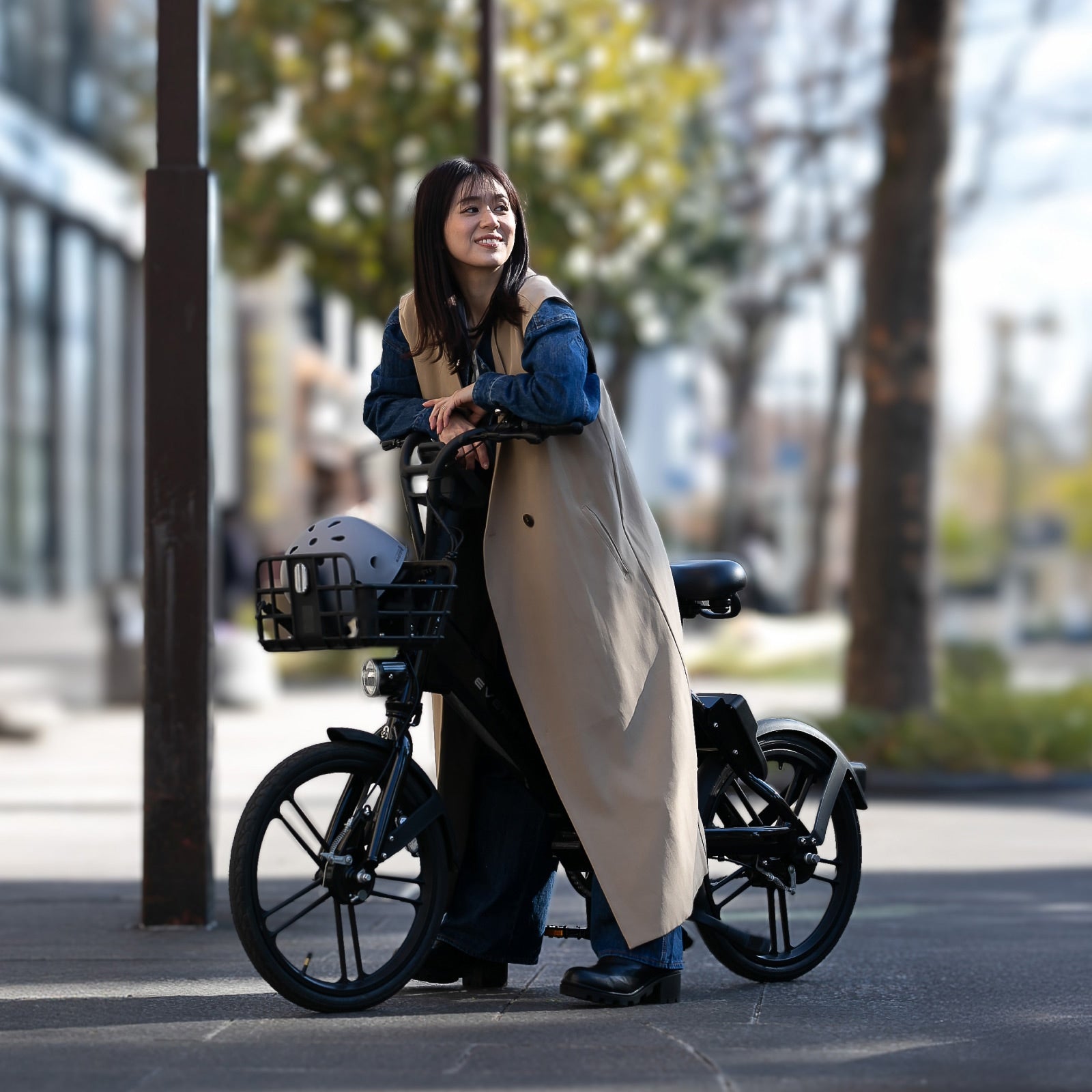 EVEREST XING CITY+ 電動アシスト自転車 子供乗せ対応 型式認定取得済み【数量限定 リアキャリアをプレゼント】