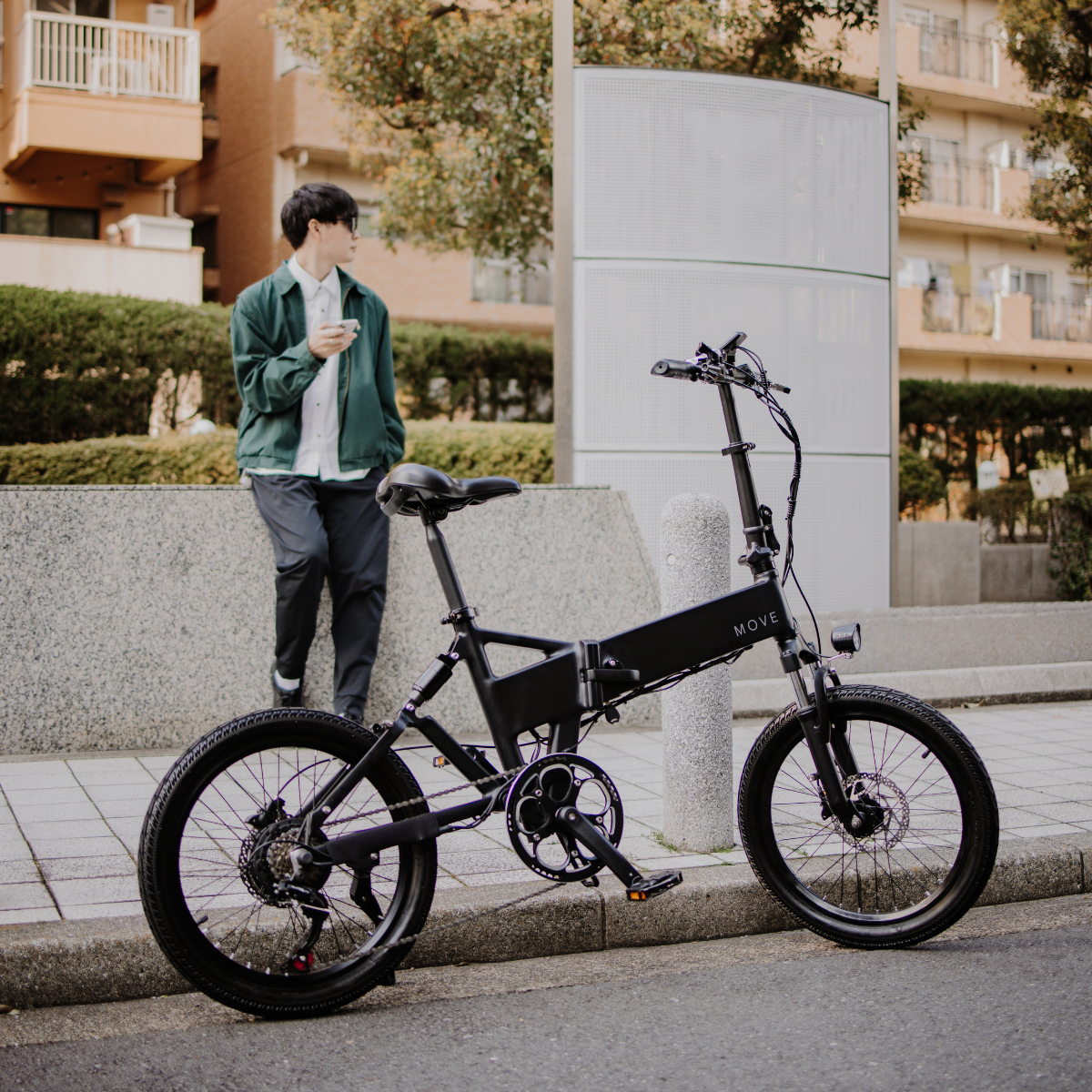 【フェンダー＆リアキャリア無料キャンペーン】MOVE S 折りたたみ電動アシスト自転車（型式認定あり）│店舗受取限定
