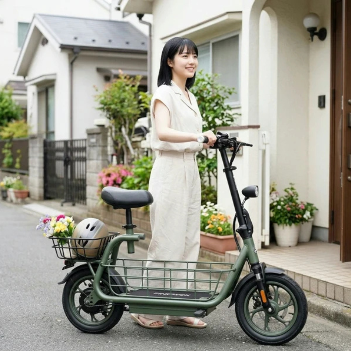 【予約販売特価】AINOHOT SAGA go ★特定小型原動機付自転車（免許不要・公道/歩道走行可能）│店舗受取も大歓迎！