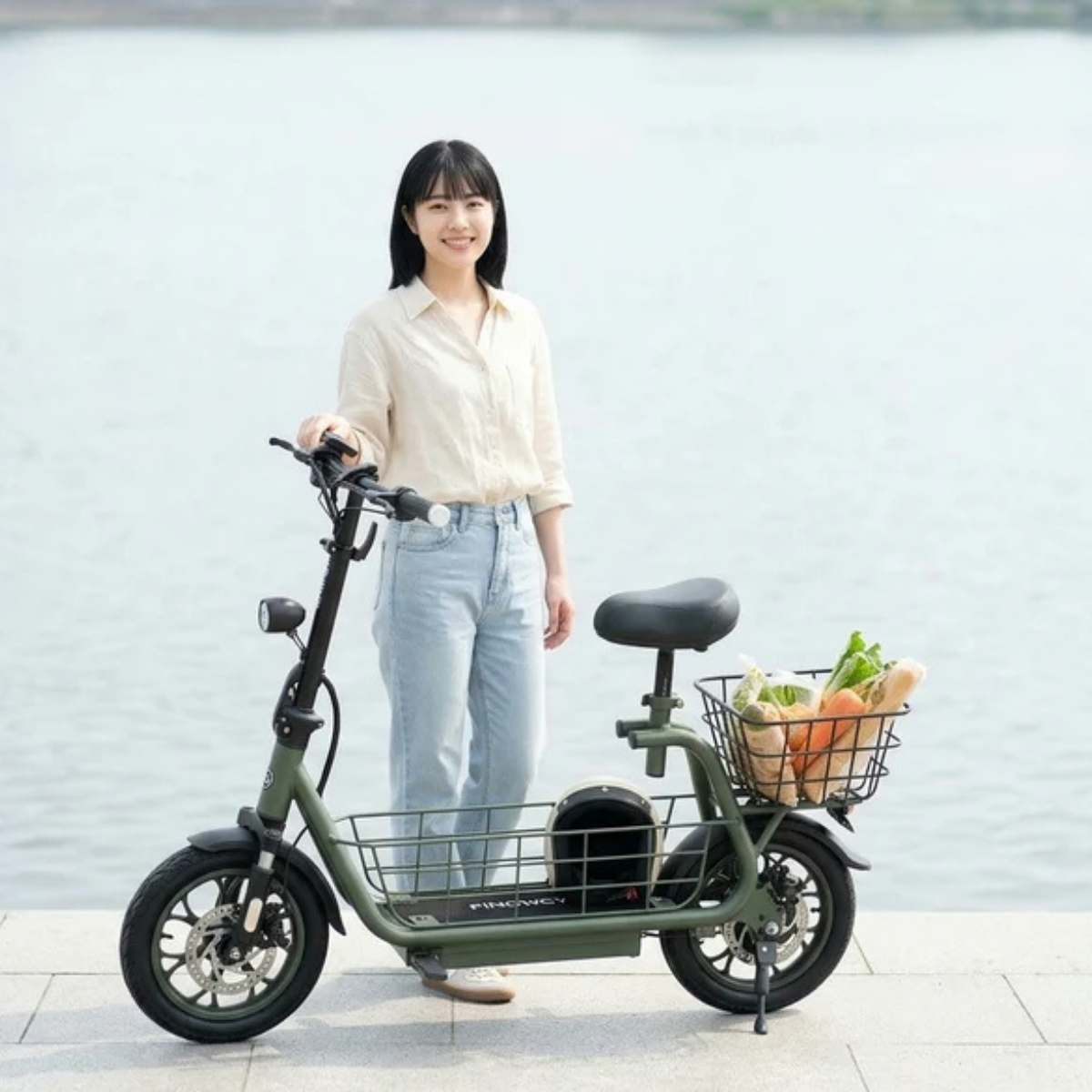 【予約販売特価】AINOHOT SAGA go ★特定小型原動機付自転車（免許不要・公道/歩道走行可能）│店舗受取も大歓迎！