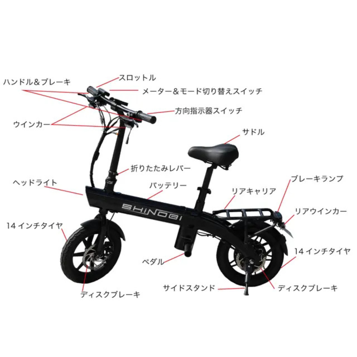 SHiNOBi T 特定小型原動機付自転車